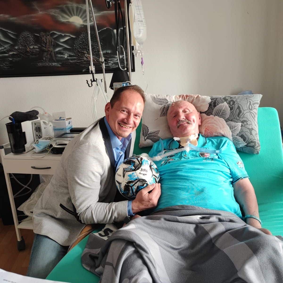 Leben mit ALS – Klient Bernd aus Wuppertal wird zu Hause gepflegt